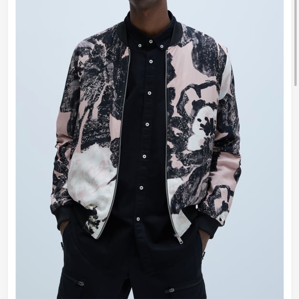Men's new Zara jacket/bomber